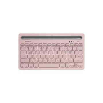 Everest KB-BT82 Pembe Gri Kablosuz Klavye