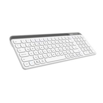 Everest KB-BT90 Beyaz-Gri Q Kablosuz Klavye