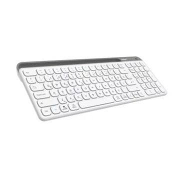 Everest KB-BT90 Beyaz-Gri Q Kablosuz Klavye