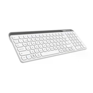 Everest KB-BT90 Beyaz-Gri Q Kablosuz Klavye