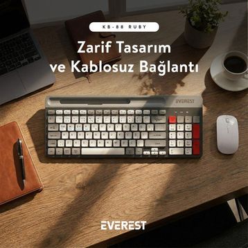 Everest KB-X88 Kablolu Oyuncu Klavyesi