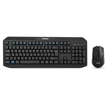 Everest KM-3335 Siyah 2in1 Kablosuz Q Multimedia Klavye ve Mouse Set