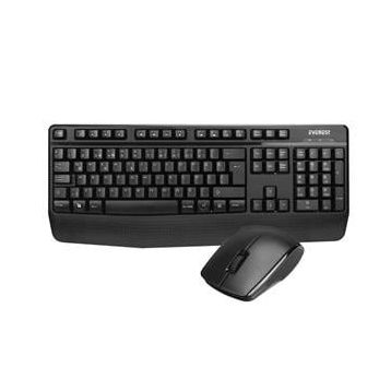 Everest KM-3335 Siyah 2in1 Kablosuz Q Multimedia Klavye ve Mouse Set