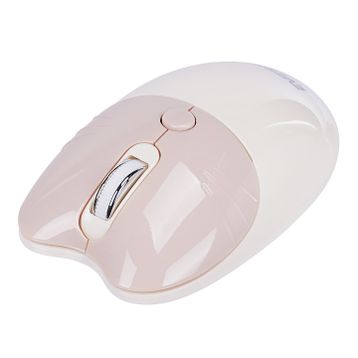 Everest KM-6284 Whisker Bej Kablosuz Klavye Mouse Seti