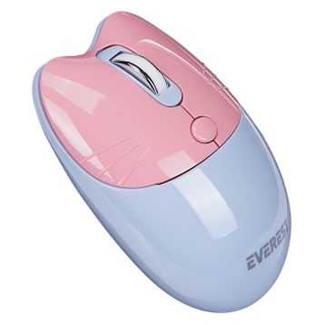 Everest KM-6284 Whisker Mavi Kablosuz Klavye Mouse Seti