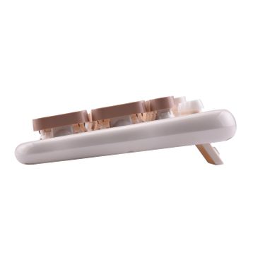 Everest KM-6286 Ice Cream Fildişi Kablosuz 2.4 + Bt Q Klavye + Mouse Set - Bej