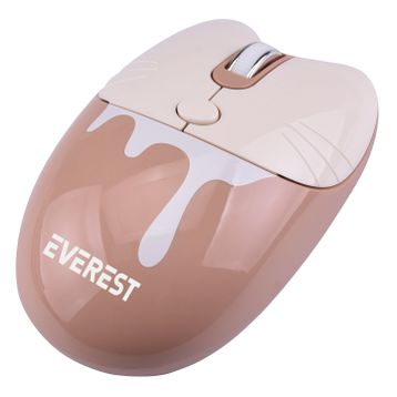Everest KM-6286 Ice Cream Fildişi Kablosuz 2.4 + Bt Q Klavye + Mouse Set - Bej