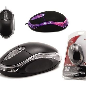 Everest KM-6809 Usb Optik Siyah Kablolu Mouse