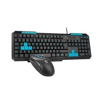 Everest KM-6825 Kablolu Mavi Klavye Mouse Seti