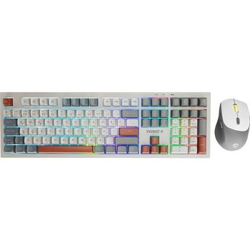 Everest KM-78 Rena RGB Kablosuz Gaming Klavye Mouse Seti