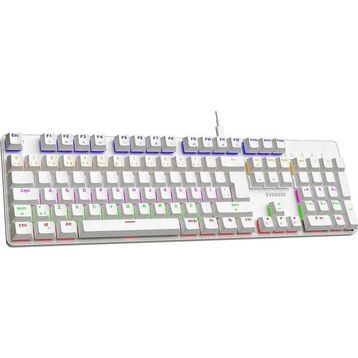 Everest Lumos KB-MK1 Beyaz Red Switch Kablolu Mekanik Gaming Klavye