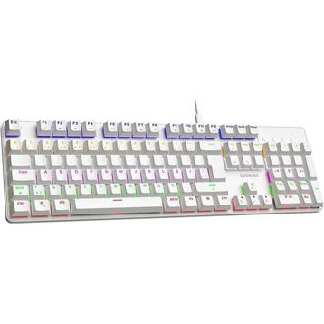 Everest Lumos KB-MK1 Beyaz Red Switch Kablolu Mekanik Gaming Klavye