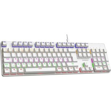 Everest Lumos KB-MK1 Beyaz Red Switch Kablolu Mekanik Gaming Klavye