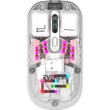 Everest Opal SM-BT89 Şarjlı Sessiz Optik Kablosuz Mouse