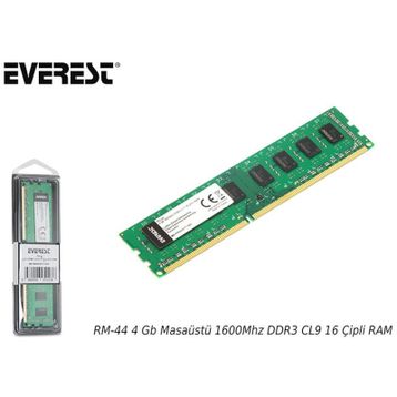 Everest RM-44 4GB DDR3 1600MHz Ram Bellek