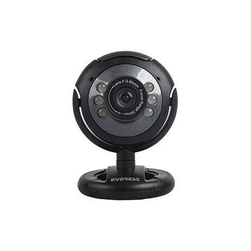 Everest SC 824 300K Usb Mikrofon Led Webcam
