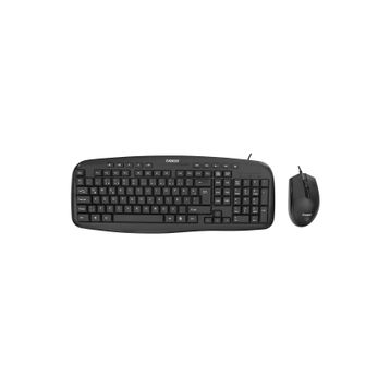 Everest UN-795 Siyah Usb Q Multimedia Klavye+Mouse Set