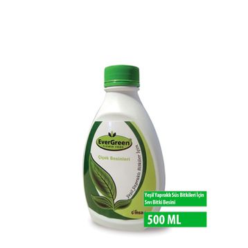 Evergreen 500 ml Yeşil Yapraklı Süs Bitkileri İçin Sıvı Bitki Besini