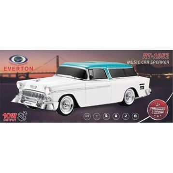 Everton RT-1950 Beyaz Arabalı Nostaljik Bluetooth Radyo