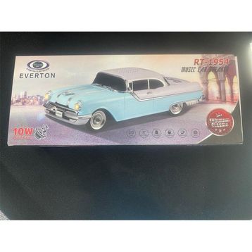 Everton RT-1954 Turkuaz Arabalı Bluetooth FM-USB-TF /Aux Şarjlı Nostaljik Radyo