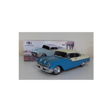 Everton RT-1954 Turkuaz Arabalı Bluetooth FM-USB-TF /Aux Şarjlı Nostaljik Radyo