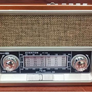 Everton RT-359 FM-AM-SW-Usb&Tf Player Güneş Enerjili Nostaljik Radyo