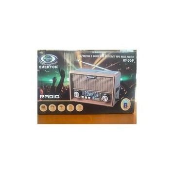 Everton RT-659 Bluetooth Fm-Usb-Tf-Aux Şarjlı Nostaljik Radyo