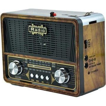 Everton RT-659 Bluetooth Fm-Usb-Tf-Aux Şarjlı Nostaljik Radyo