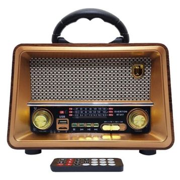 Everton RT 817 Bluetooth Fm Usb Tf Aux Şarjlı Nostaljik Radyo