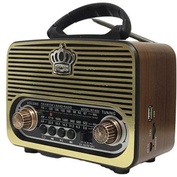 Everton RT-822 Bluetooth Fm-usb-Tf Card-Aux Nostaljik Radyo