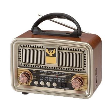Everton RT-825 Bluetooth Güneş Enerjili Nostaljik Radyo
