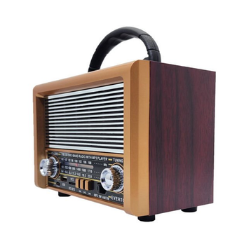 Everton RT-872BT Bluetooth Fm Usb TF Card Şarjlı Nostaljik Radyo