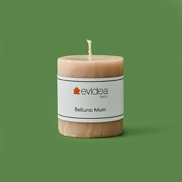 Evidea Deco Belluno Pembe 8 cm Mum