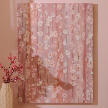 Evidea Deco Blossom Pembe 75x100 cm Kanvas Tablo