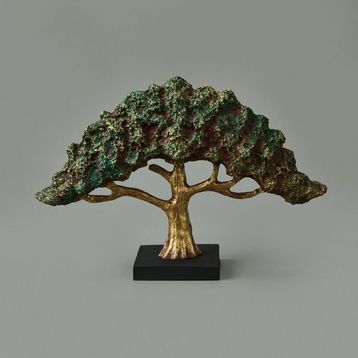 Evidea Deco Bonsai Yeşil Kahverengi 22 cm Dekor