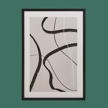 Evidea Deco Elegant Curves 50x70 cm Tablo