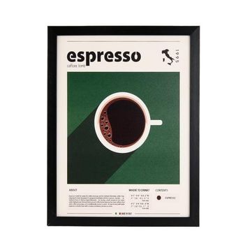 Evidea Deco Espresso Yeşil 30x40 cm Pano