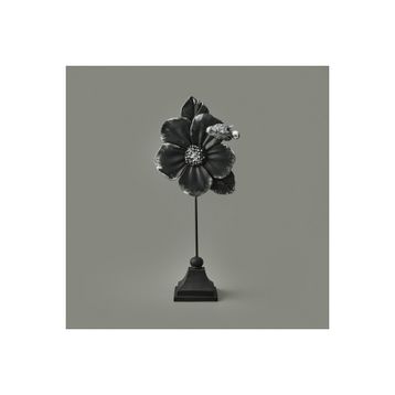 Evidea Deco Fiore Siyah Gümüş 32 cm Dekor