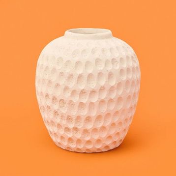Evidea Deco Hermosa Bej 21 cm Vazo