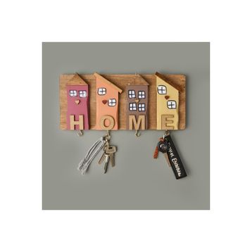 Evidea Deco Home Renkli 35x15 cm Duvar Askısı