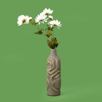 Evidea Deco Krizantem Krem 84 cm Dal Çiçek