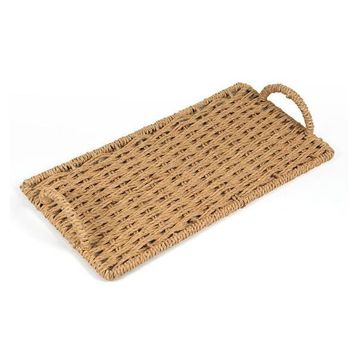 Evidea Deco Monarca Bej 30 CM Dekoratif Tepsi