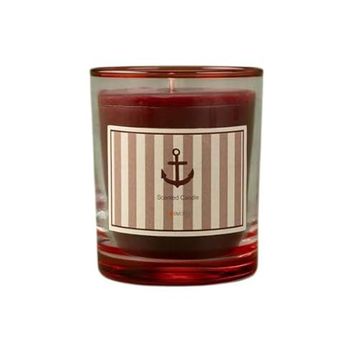 Evidea Deco Nautical Fun Kırmızı 130 gr Mum