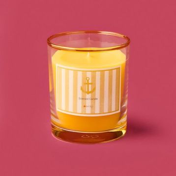 Evidea Deco Nautical Fun Sarı 130 gr Mum