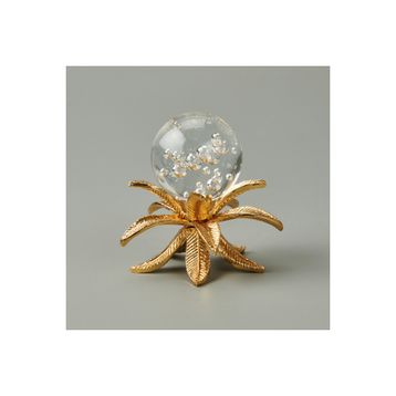 Evidea Deco Palmiye Gold 11 cm Cam Top Dekor