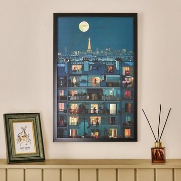 Evidea Deco Voisins Mavi 40x60 cm Tablo