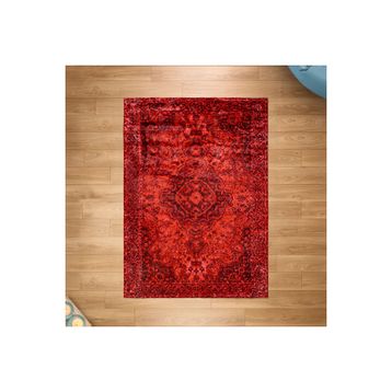 Evidea Gazni Soft Kırmızı 160x230 cm Makine Halısı