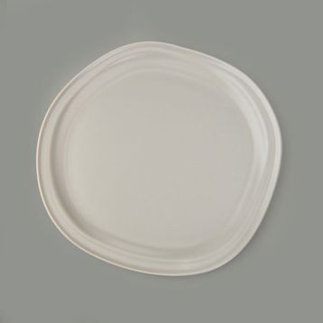 Evidea Kitchen Bloom Gri 29 cm Servis Tabağı