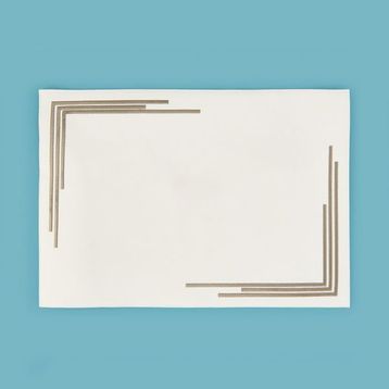 Evidea Kitchen Deri Krem 32x44 cm Amerikan Servis