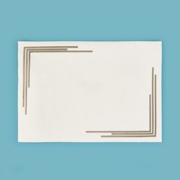 Evidea Kitchen Deri Krem 32x44 cm Amerikan Servis